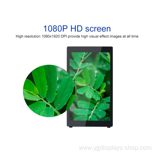 lcd display 43inch lcd signage screen 10h battery